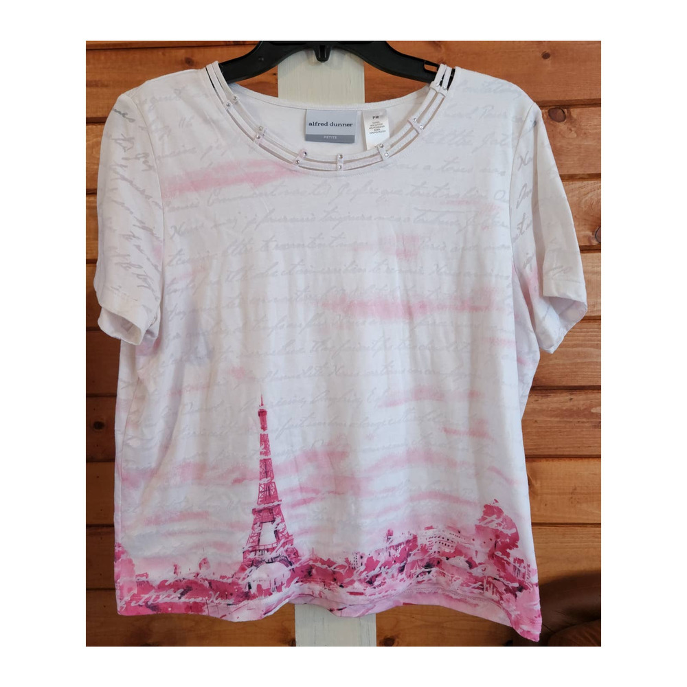 Alfred Dunner PM Eiffel Tower T-Shirt